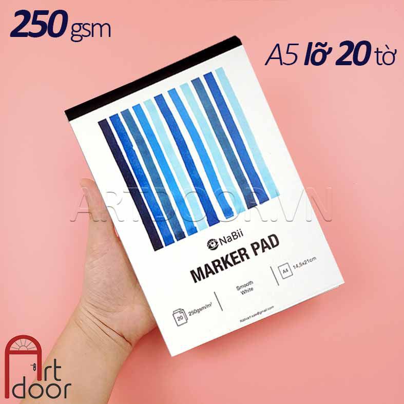 [ARTDOOR] Sổ vẽ Marker NABII Pad 250gsm