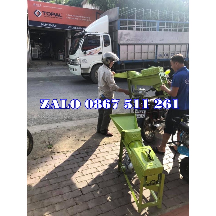 Máy tuốt hạt ngô siêu sạch tại Gia Lâm