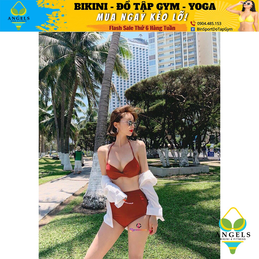 Bikini Hai Mảnh 1 Dây Cạp Cao Nhiều Màu Siêu Hot BHV018 | WebRaoVat - webraovat.net.vn