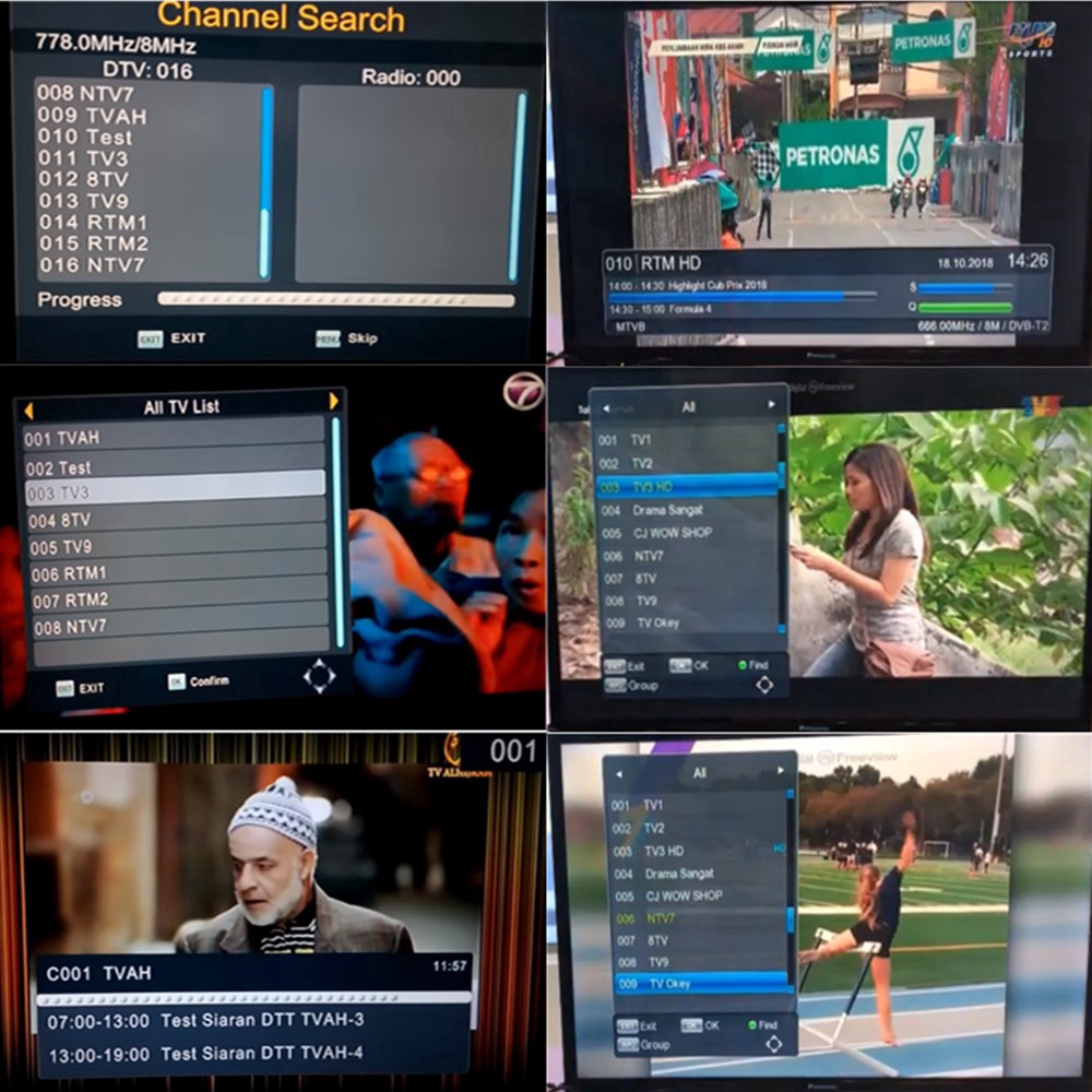 Ăng Ten Kỹ Thuật Số Phạm Vi 5dBi DVB-T2 TV HDTV Phạm Vi 150 Dặm
