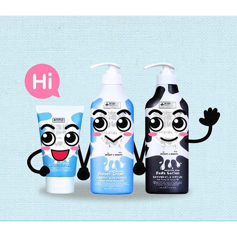 [Mã FMCGMALL -8% đơn 250K] Sữa rửa mặt cho da khô dưỡng ẩm Hokkaido Milk Made In Nature 100g | BigBuy360 - bigbuy360.vn