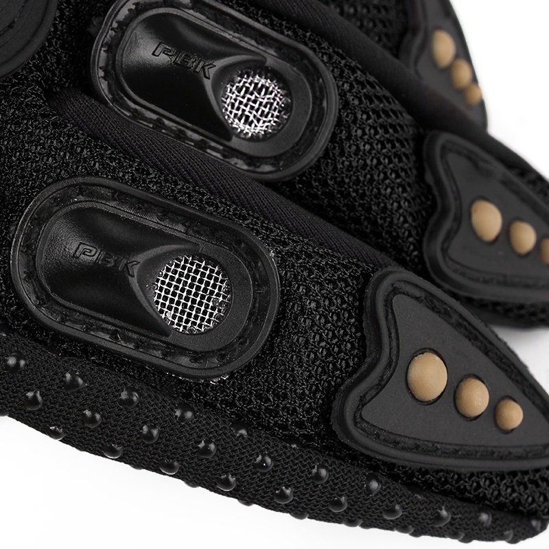 Găng Tay Xe Máy, Đi Phượt Probiker Full DÀI Ngón Có Gù Nhựa