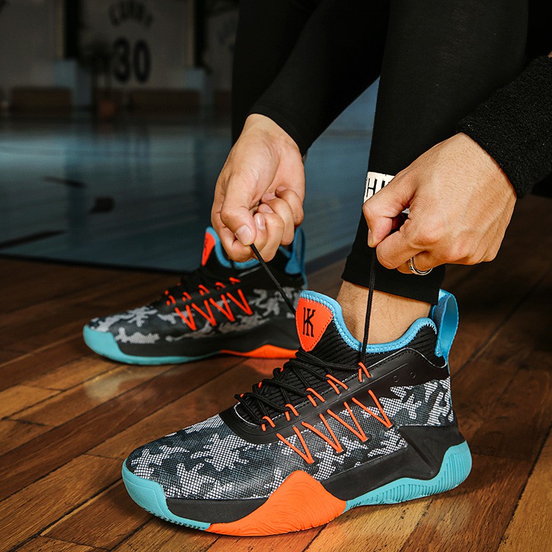 Giày bóng rổ chất lượng cao Giày thể thao thời trang Giày bóng rổ thanh niên Đế cao su chống trượt Size:36-44