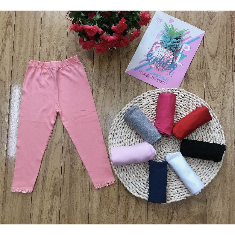 Quần Legging G.ap Kids Dài Trơn Bé Gái (Có size 7-41kg) - Q27