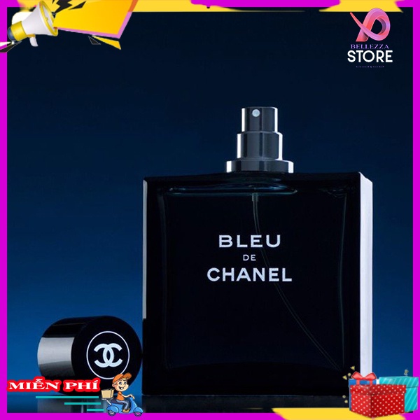 [VouCher 50k] Nước Hoa Bleu De Chanel Nam tính, lịch lãm, lôi cuốn 100ml