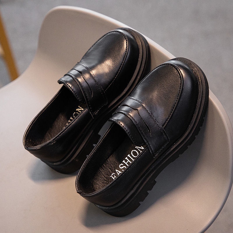 Giày Sandal Da Phong Cách Anh Quốc Thời Trang Xuân Thu Dành Cho Bé Trai Gái 2021