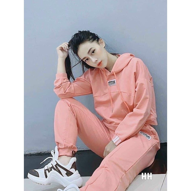 Sét bộ nỉ Thêu chữ L1