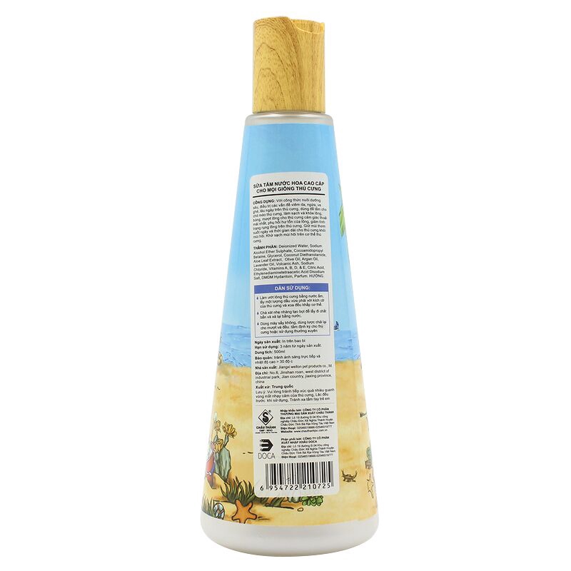 Sữa tắm nước hoa kháng và diệt khuẩn cho chó mèo - Spririt Bacterial 500ml