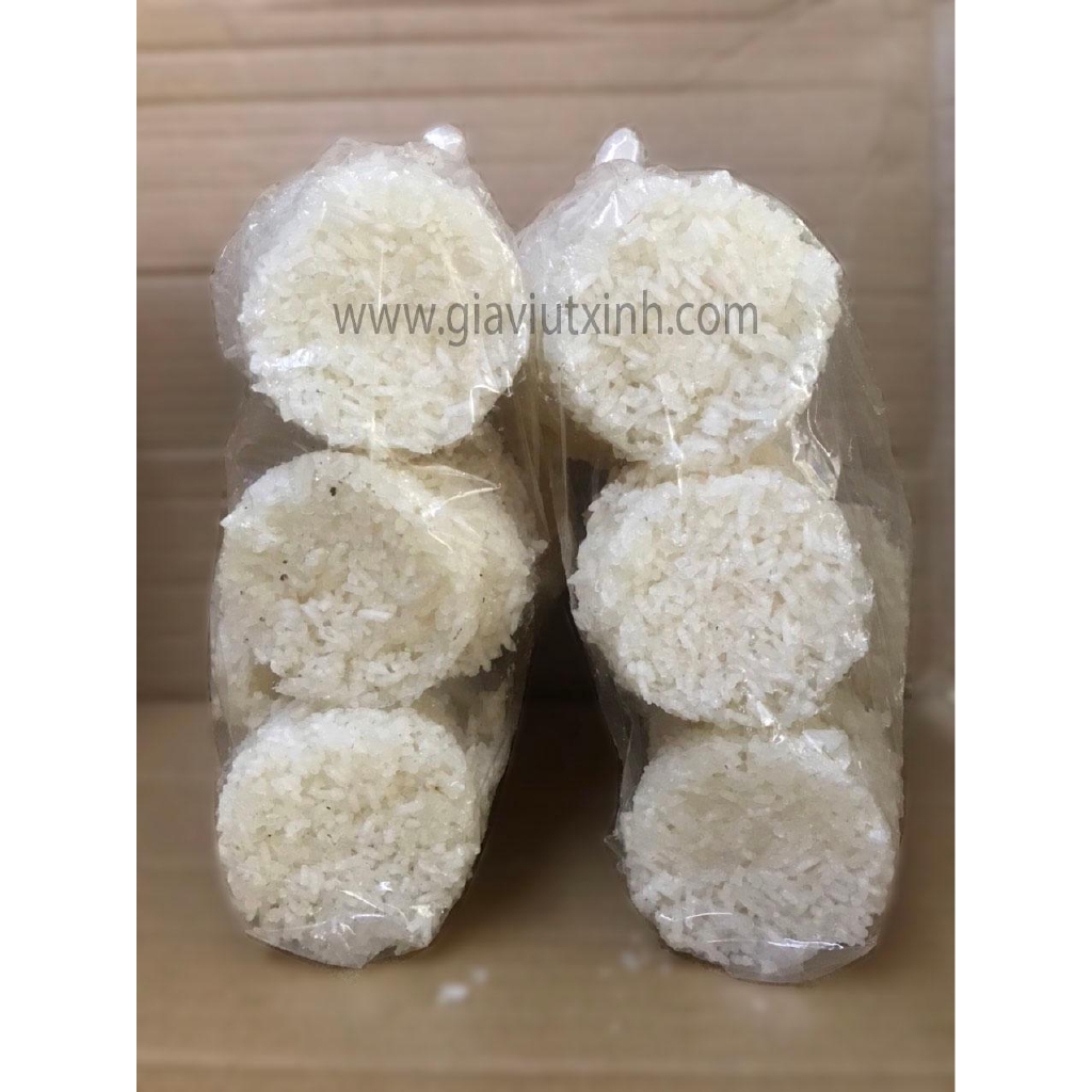 CƠM CHÁY TRÒN CHƯA CHIÊN 1KG - RAW CIRCLE SCORCHED RICE