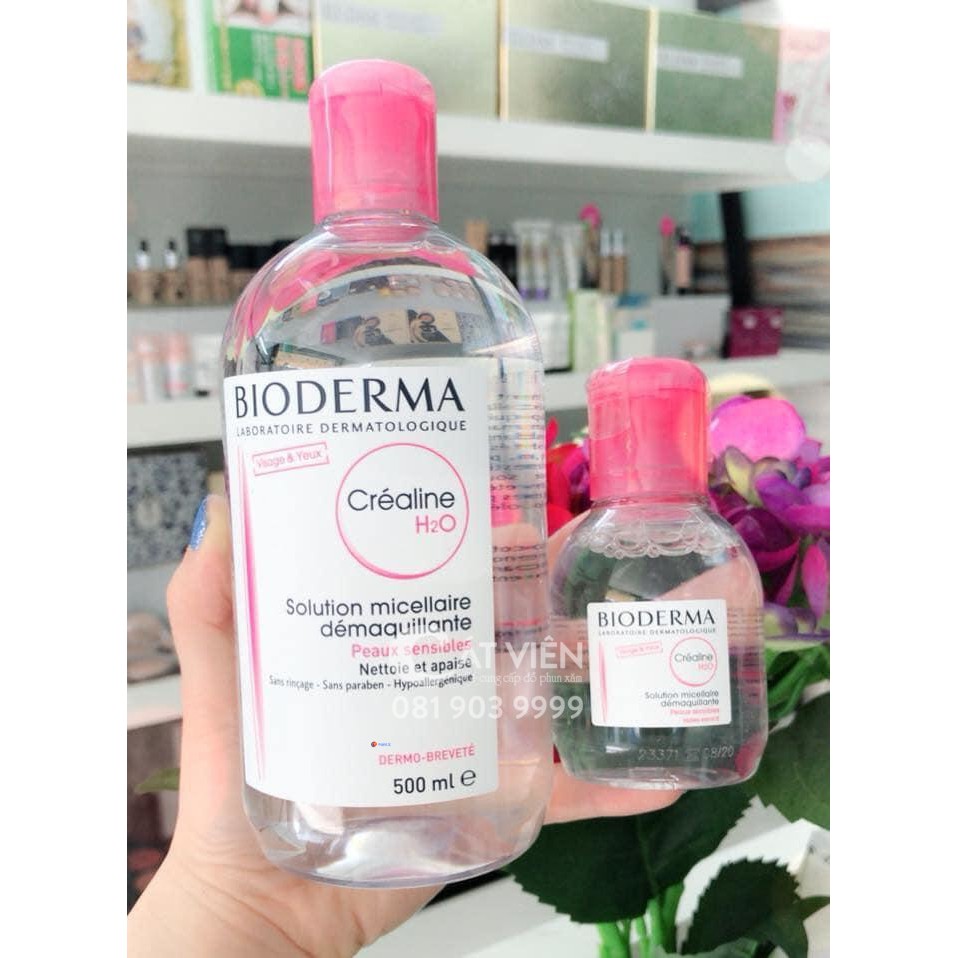 [L&V] Nước Tẩy Trang Bioderma H2O Pháp (100ml ~ 500ml) | BigBuy360 - bigbuy360.vn