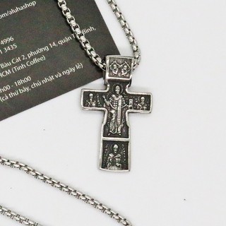 Bỏ - Dây chuyền Titan Chúa Ba Ngôi (Cha con thánh thần Amen) - NL090 - Aluha