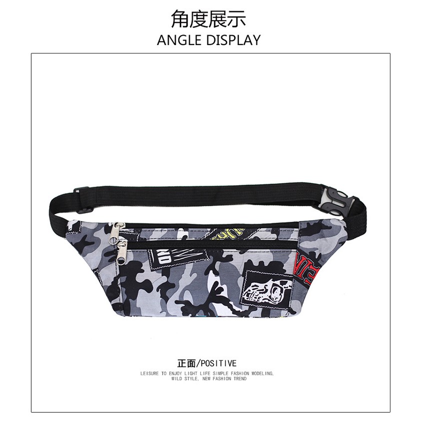 Túi đeo bụng  để chạy bộ,tập gym,siêu thị dày dặn