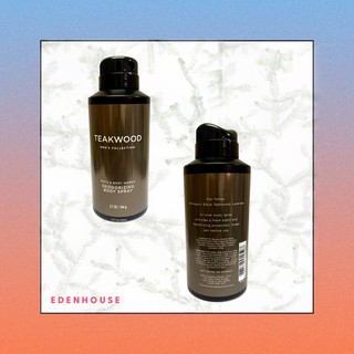 [Authentic - Hàng Mỹ] Xịt Khử Mùi Nam Body Spray Bath & Body Works Teakwood 104g