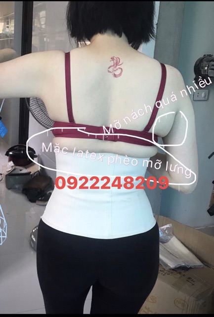 Áo Bra corset giảm mỡ lưng