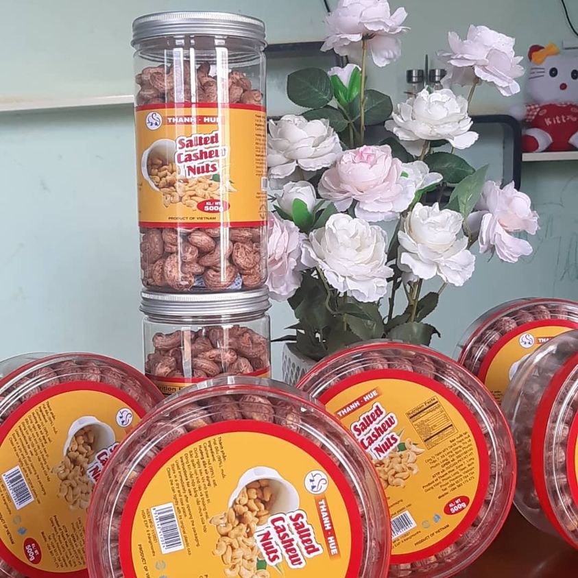 Hạt Điều Bình Phước Nguyên Vỏ Hũ 500gr Hàng Cao Cấp