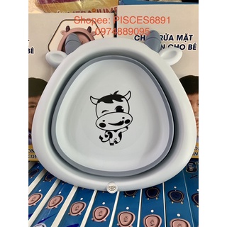 Thau rửa mặt gấp gọn Enfa