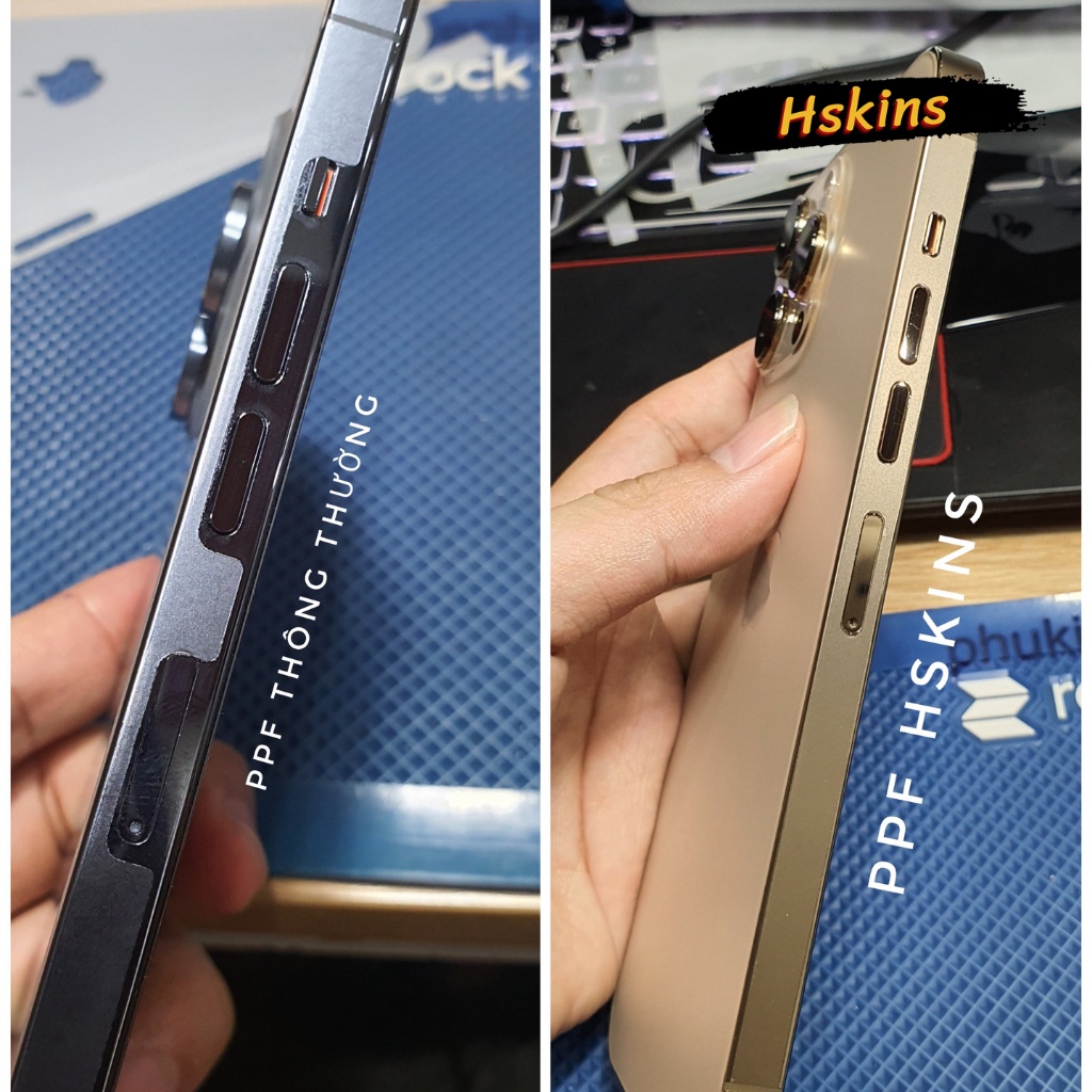 Miếng dán PPF thủy lực iPhone 13 Pro Max, 14 Pro Max / 12 Pro Max, 11 Pro Max, Xs Max, 8 Plus, 5Se,... cao cấp
