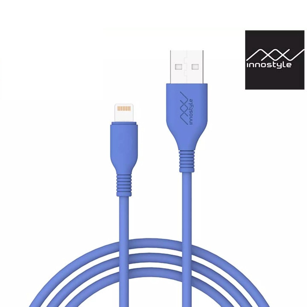 [BỀN BỈ] Dây cáp sạc Lightning MFI Innostyle Jazzy 1.5M USB-A 150T giúp người dùng có thể sạc với khoảng cách xa hơn