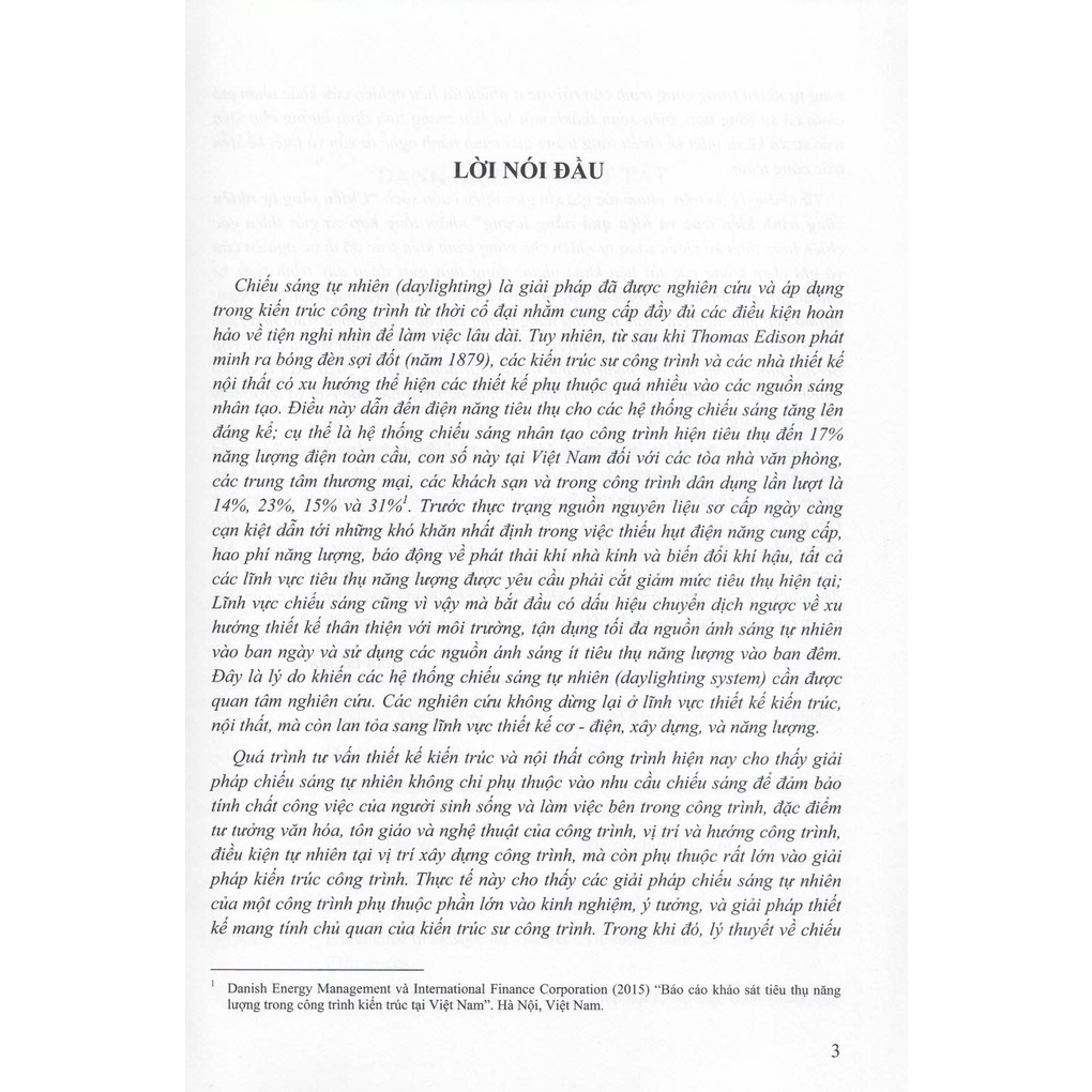 Sách - Chiếu Sáng Tự Nhiên Công Trình Kiến Trúc Và Hiệu Quả Năng Lượng