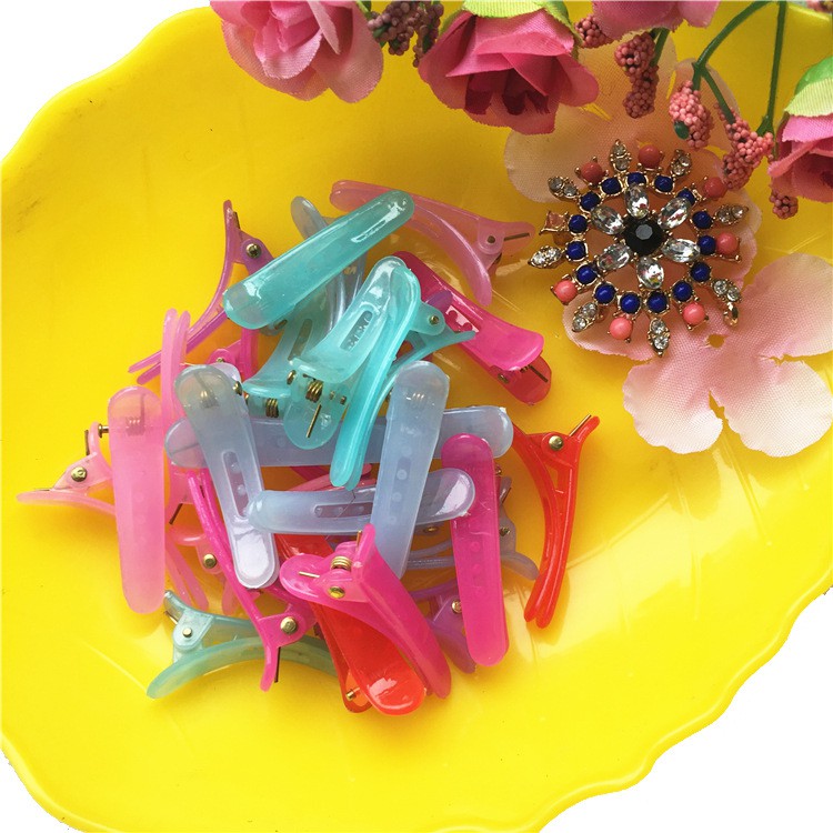 Kẹp tóc mỏ vịt nhiều màu sắc xinh xắn tuỳ chọn hợp thời trang nguồn hàng buôn sỉ