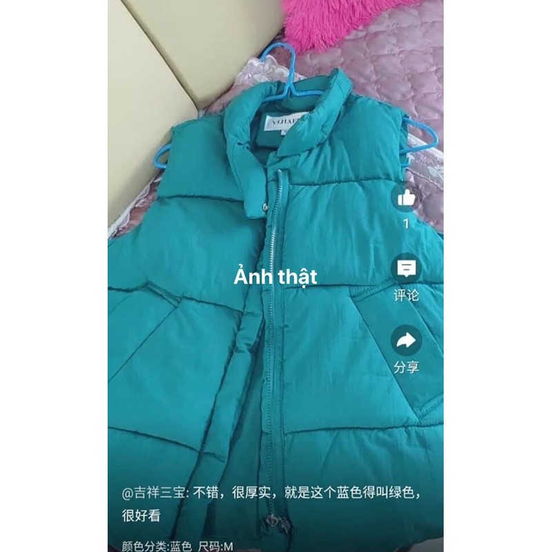 áo gile phao (sẵn đen trắng đủ màu -đủ size ) | BigBuy360 - bigbuy360.vn