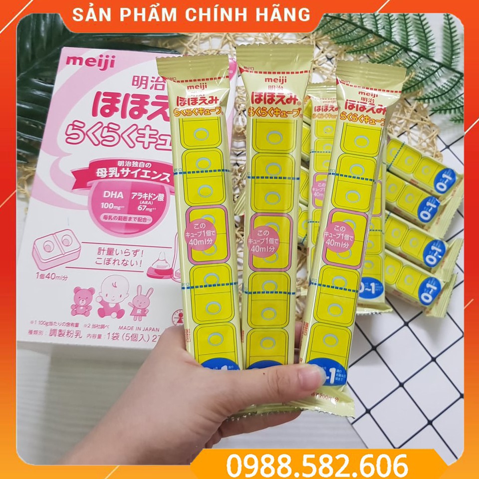 [Lẻ 1 Thanh] Sữa Meiji Thanh 27gr Nội Địa Nhật - Date 10/2022