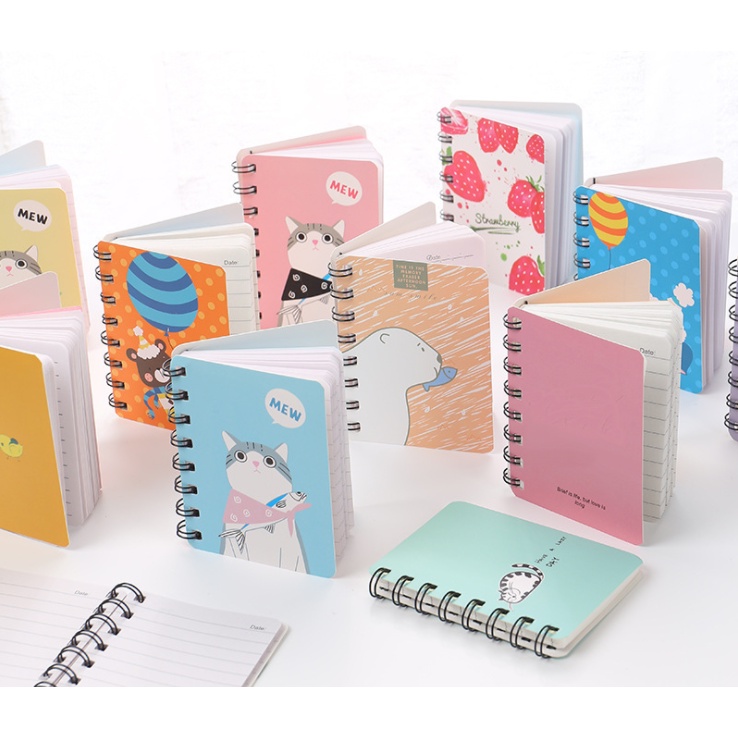 Sổ tay mini sổ ghi chép đáng yêu ngẫu nhiên