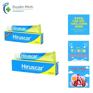 GEL CẢI THIỆN SẸO VỪA, SẸO LÕM, SẸO THÂM HIRUSCAR TUÝP 5g/20g