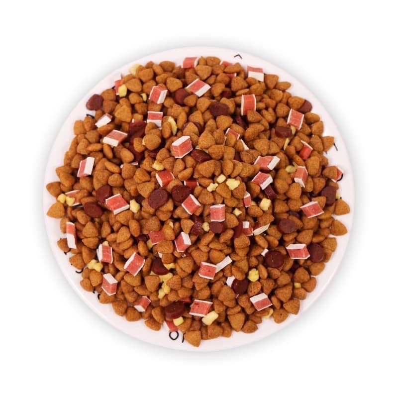 [Mã PET50K giảm Giảm 10% - Tối đa 50K đơn từ 250K] (Gói 500g-1kg) Hạt Captian Trộn Bò, Phô Mai, Cá Hồi Cho Chó