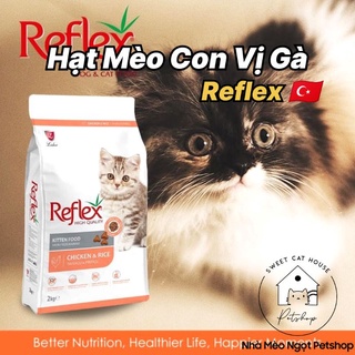 Thức ăn mèo con, Reflex kitten gà 2kg