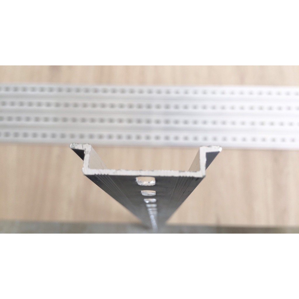 1m Thanh ray nhôm  cài aptomat