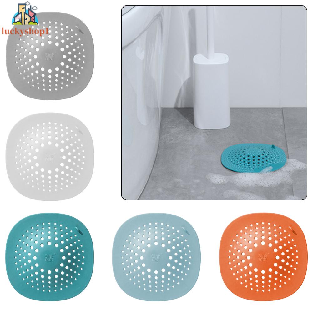 Miếng Chặn Tóc Bằng Silicon Mới Bảo Vệ Cống Thoát Nước Bồn Rửa Nhà Tắm