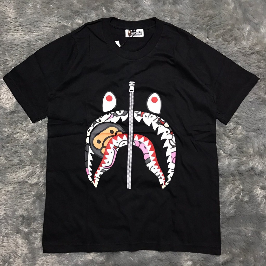 Áo Thun Bape A Bathing Ape Shark Milo