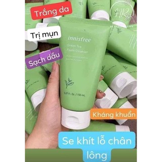 SỮA RỬA MẶT TRÀ XANH INNSIFREE (mẫu 2019)