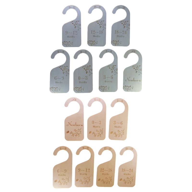 Bộ 7 Tấm Ngăn Đựng Đồ Dùng Em Bé Sơ Sinh 24 Tháng Tuổi Tiện Dụng