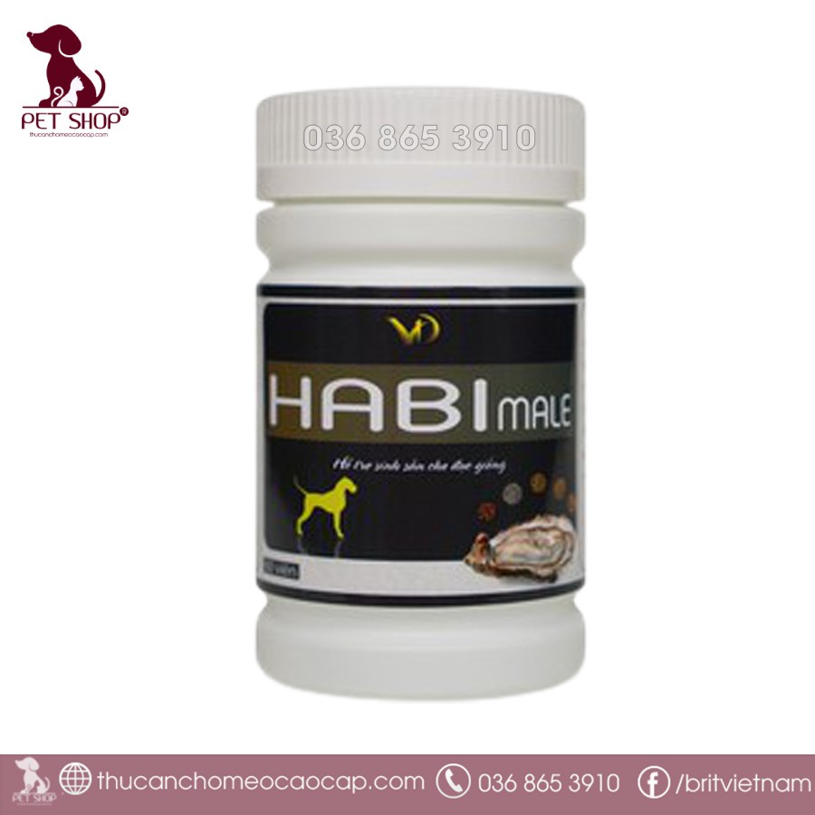Habi Male Hỗ Trợ Tăng Tinh Cho Chó Đực