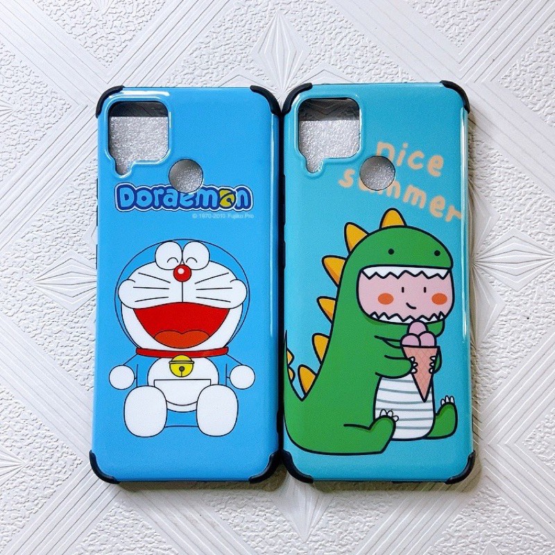 Ốp nhám viền cao su Oppo Oppo A93 2020/Oppo Reno 4 4G/Realme C12/Realme C15/Realme C11/A53/Y30/Y50