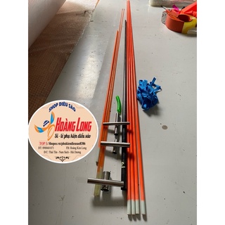 khung thuỷ tinh nhiều kích cỡ - tặng kèm dây cuốn đai - chân cọc sáo