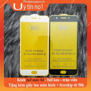 Kính cường lực 9D Oppo F1s/A59 full màn hình vát cạnh mỏng không ăn màn hình chất lượng cao giá rẻ