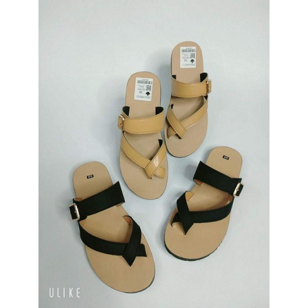 Dép Sandal Unisex cao cấp Da Bò Thật- Sandal xỏ ngón nam nữ chuẩn kiểu Hàn Quốc Trẻ Trung