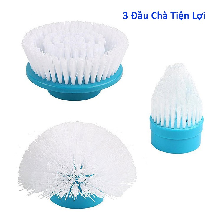 Chổi điện đa năng Hurricane Spin Scrubber - Máy cọ rửa sàn nhà, lavabo, tường ốp lát, đá hoa, nhà tắm cao cấp