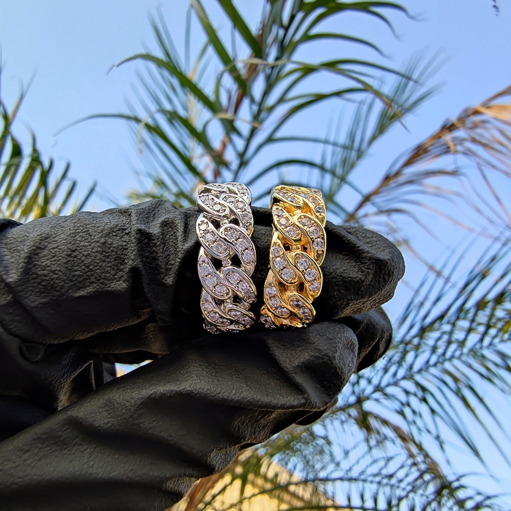 Nhẫn Hợp Kim Thiết Kế Bắt Mắt Phong Cách Hiphop