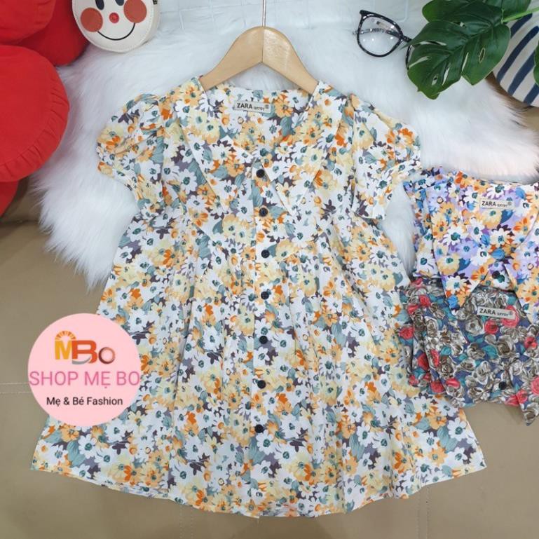 VÁY BÉ GÁI ĐŨI SÁT NÁCH dáng XOÈ cực kỳ đáng yêu MB9 - sỉ quần áo trẻ em