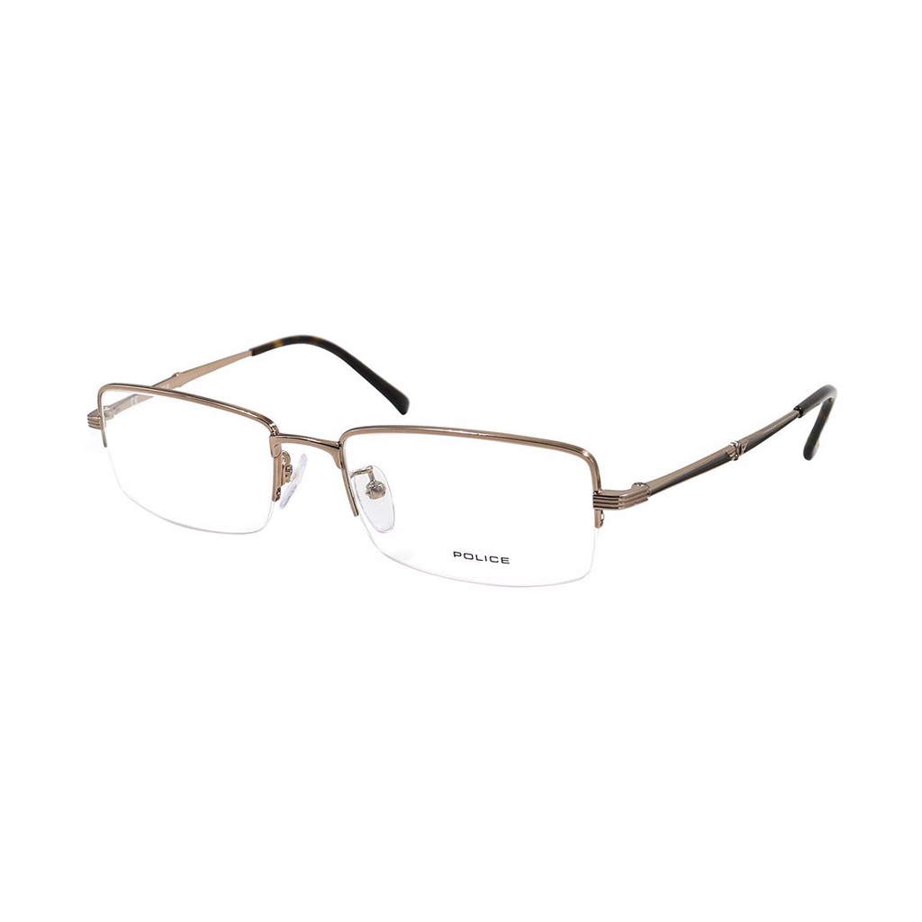 Gọng kính thời trang chính hãng Police V8945K 08FF (54-18-140), thiết kế dễ đeo bảo vệ mắt