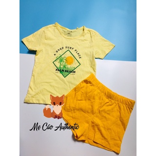 Bộ cộc cotton bé trai Sinsay Auth