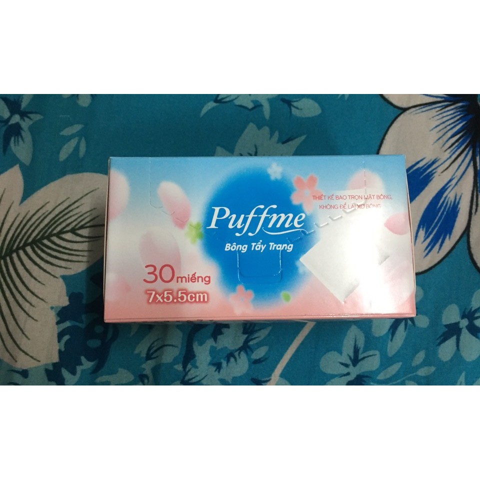 Bông tẩy trang Puffme 30 miếng