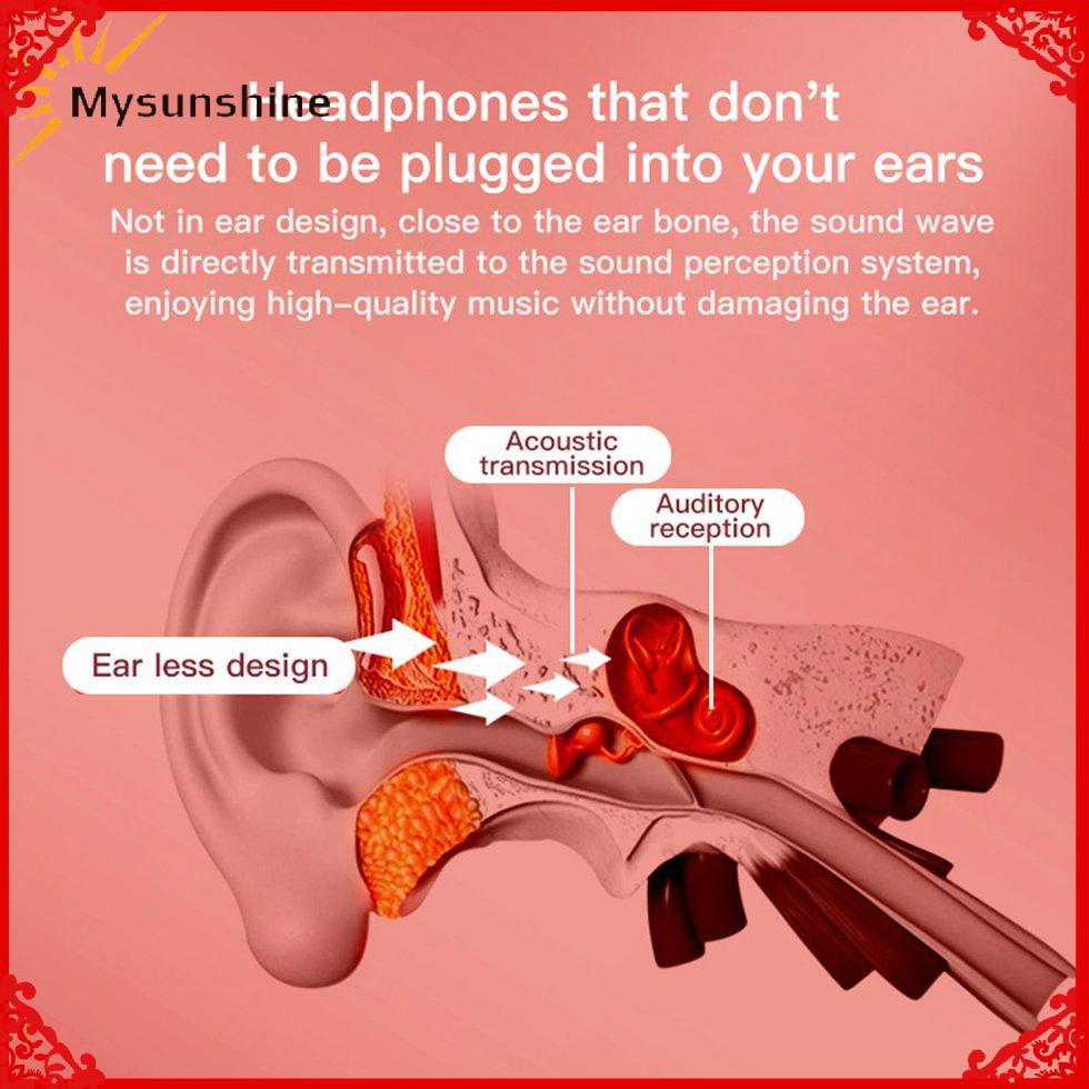 Tai Nghe K08 Truyền Âm Qua Xương Kèm Mic | BigBuy360 - bigbuy360.vn
