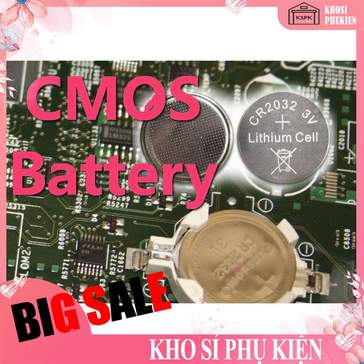 Pin Cmos dùng cho PC- Pin lithium CR2032 [Loại tốt]