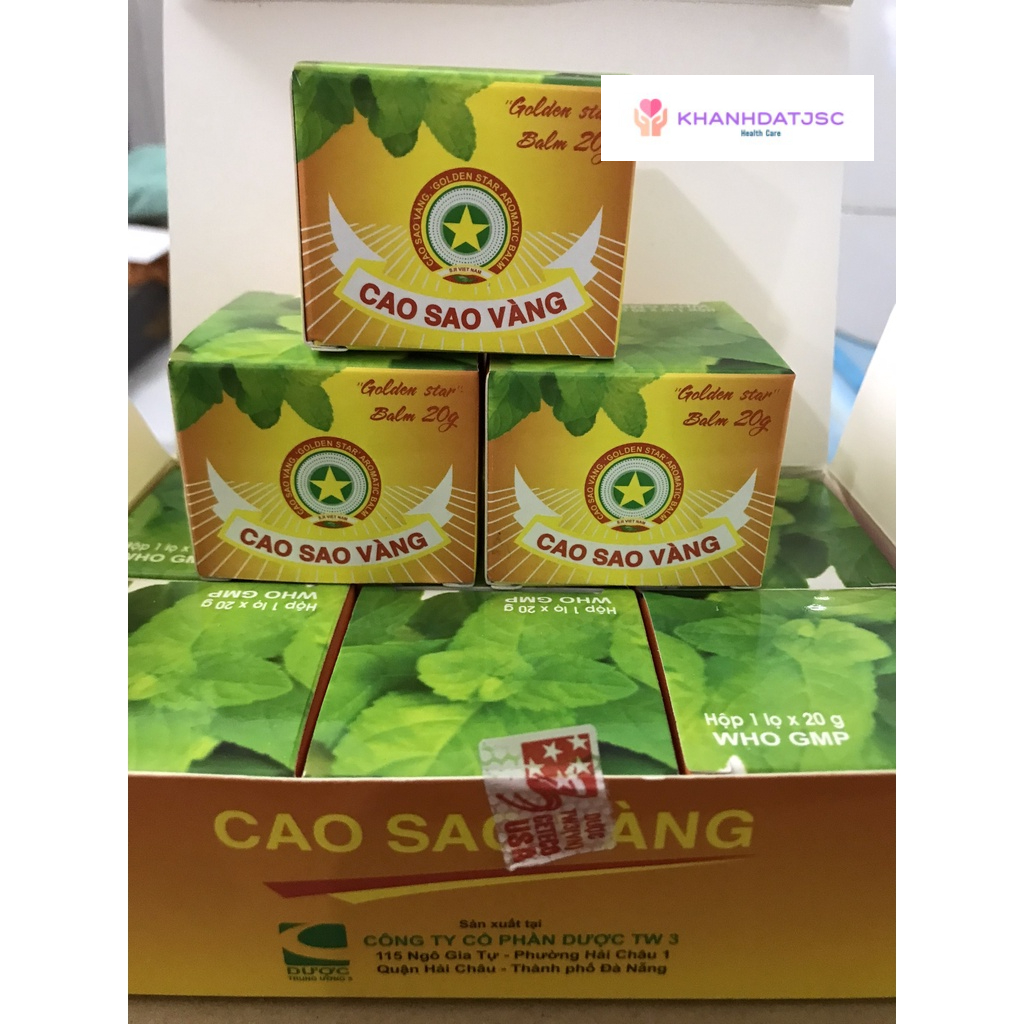 Cao sao vàng Golden Star Balm 20g