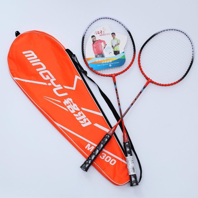 Bộ vợt cầu lông khung hợp kim chắc chắn - Vợt cầu lông tập luyện tặng kèm túi đựng chuyên nghiệp